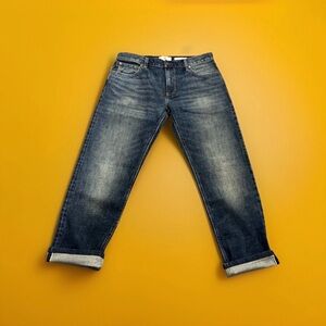 Men’s Selvedge Denim Banana Republic Slim Jeans Size 36x30 Excellent Condition